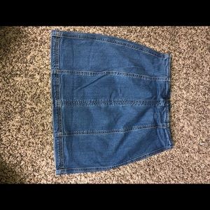 Kendall and Kylie denim skirt